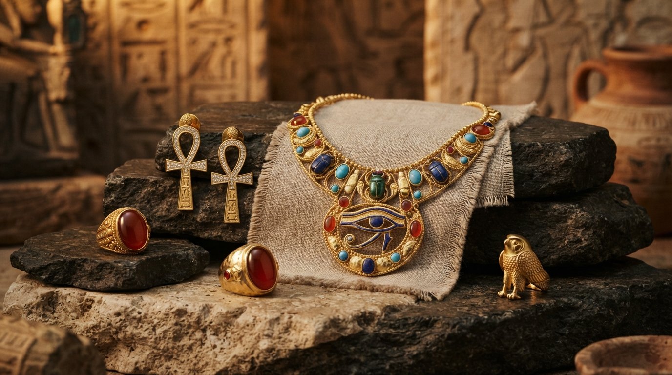 Aito egyptiläinen amuletti